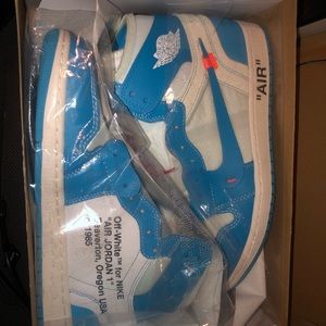 Off-white Unc air Jordan 1’s